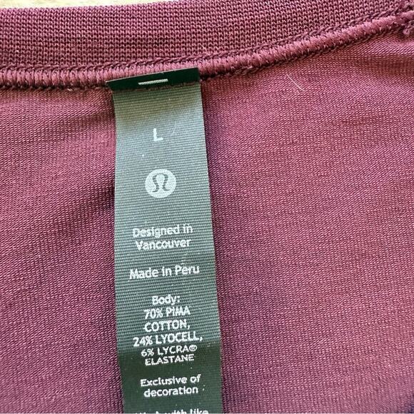 Lululemon Athletica men Tshirt size L - Picture 2 of 4